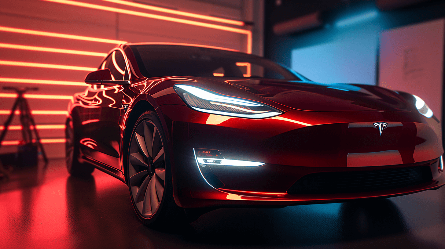 Image of a Tesla