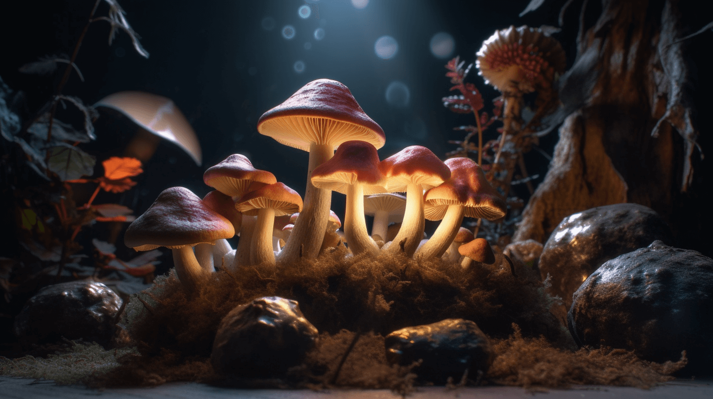 Fungus looking mushroom