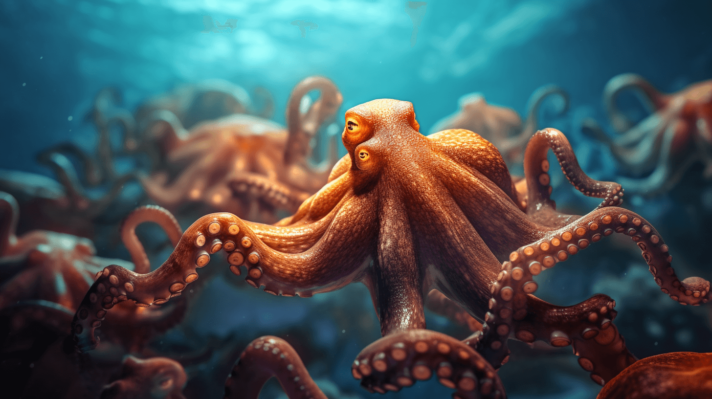 a photo of an octopus