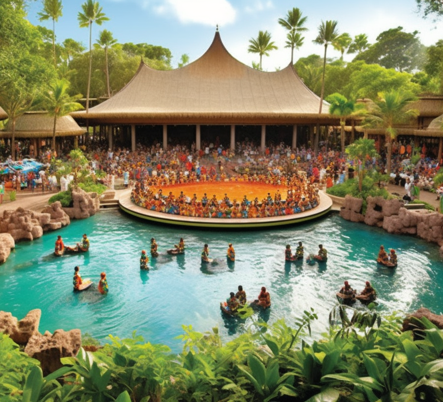 Da Kine Living Treasures Party Going Down at Polynesian Cultural Center 2022 🌺🎉🏝️