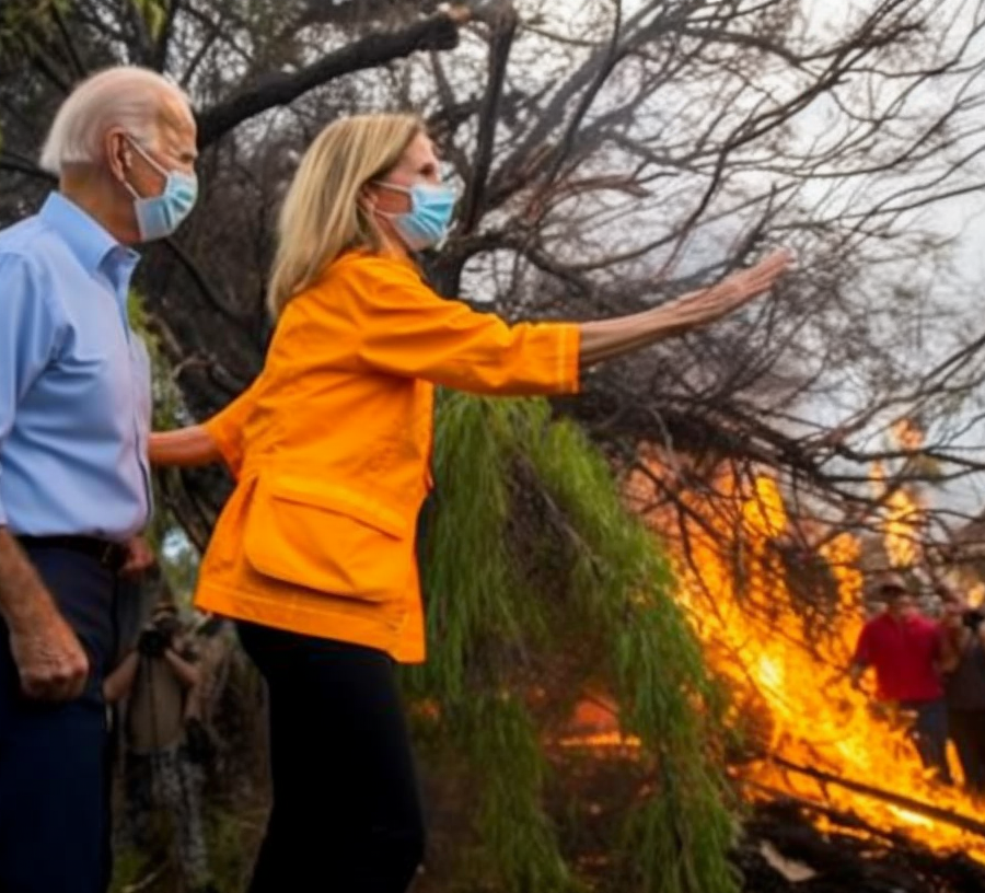 Biden Say He Gonna Help Out Wit Da Wildfire Recovery During Him Trip To Hawaii 🌺🔥