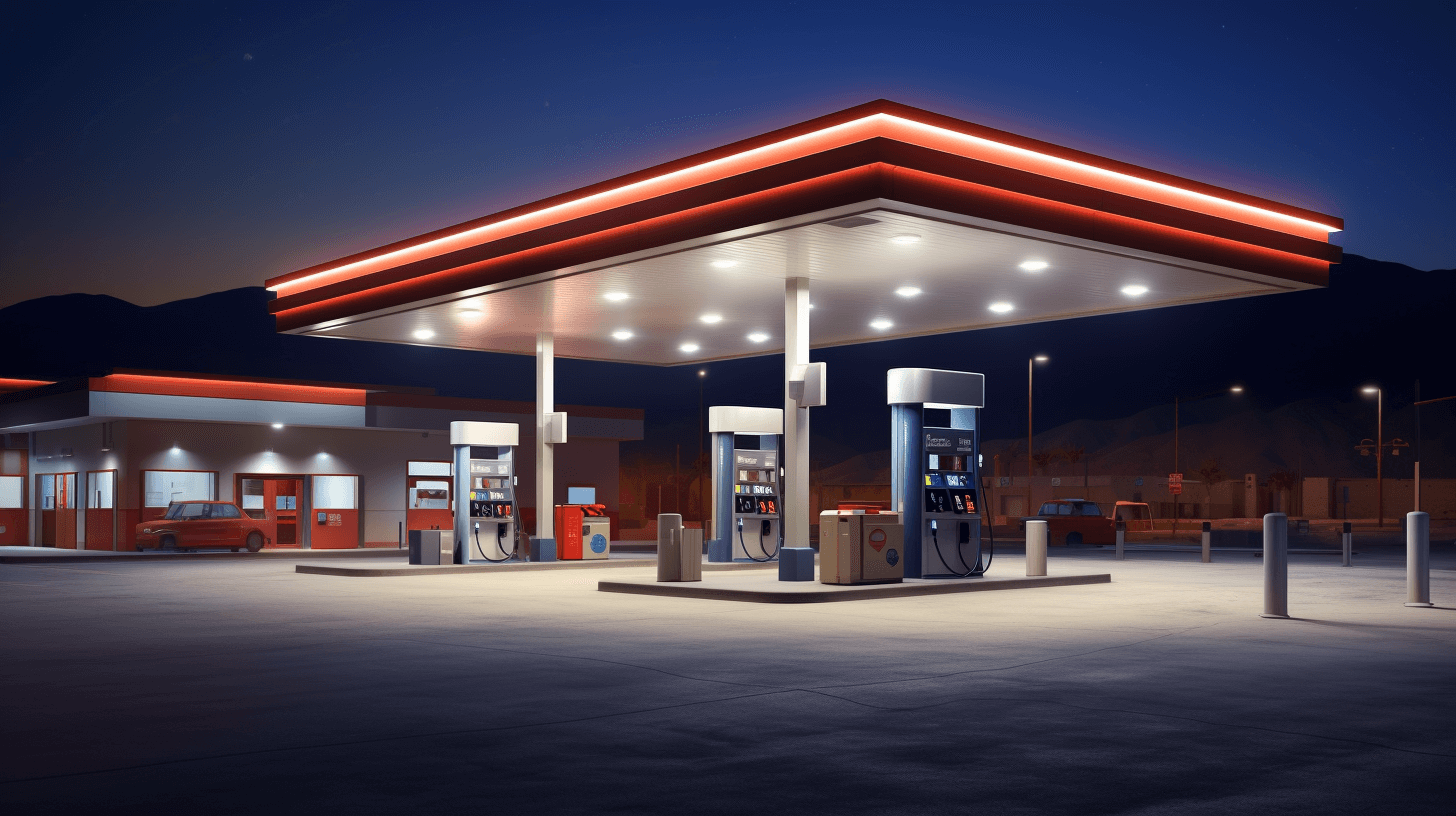 a photo of a Gas Station