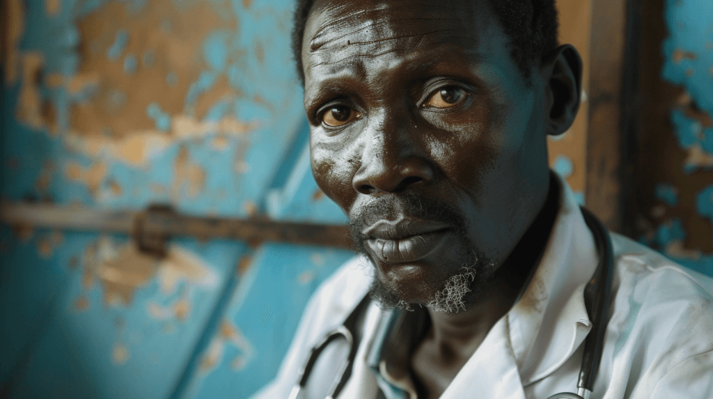An image of a Doctor in Sudan