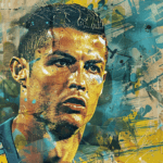 An illustration of Cristiano Ronaldo